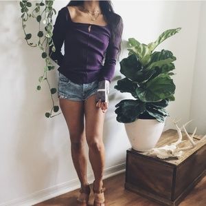 Free People Thermal Cuff Top